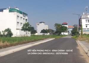 Đất nền pháp lý đầy đủ, hạ tầng hoàn thiện, giá rẻ tại nam Sài Gòn. Gía chỉ từ 36tr/m2. Gọi hỗ trợ xem đất: 0902561411