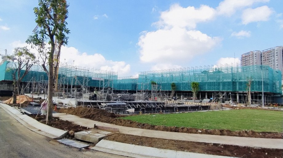 Tiến độ xây dựng dự án nhà phố Classia Khang Điền